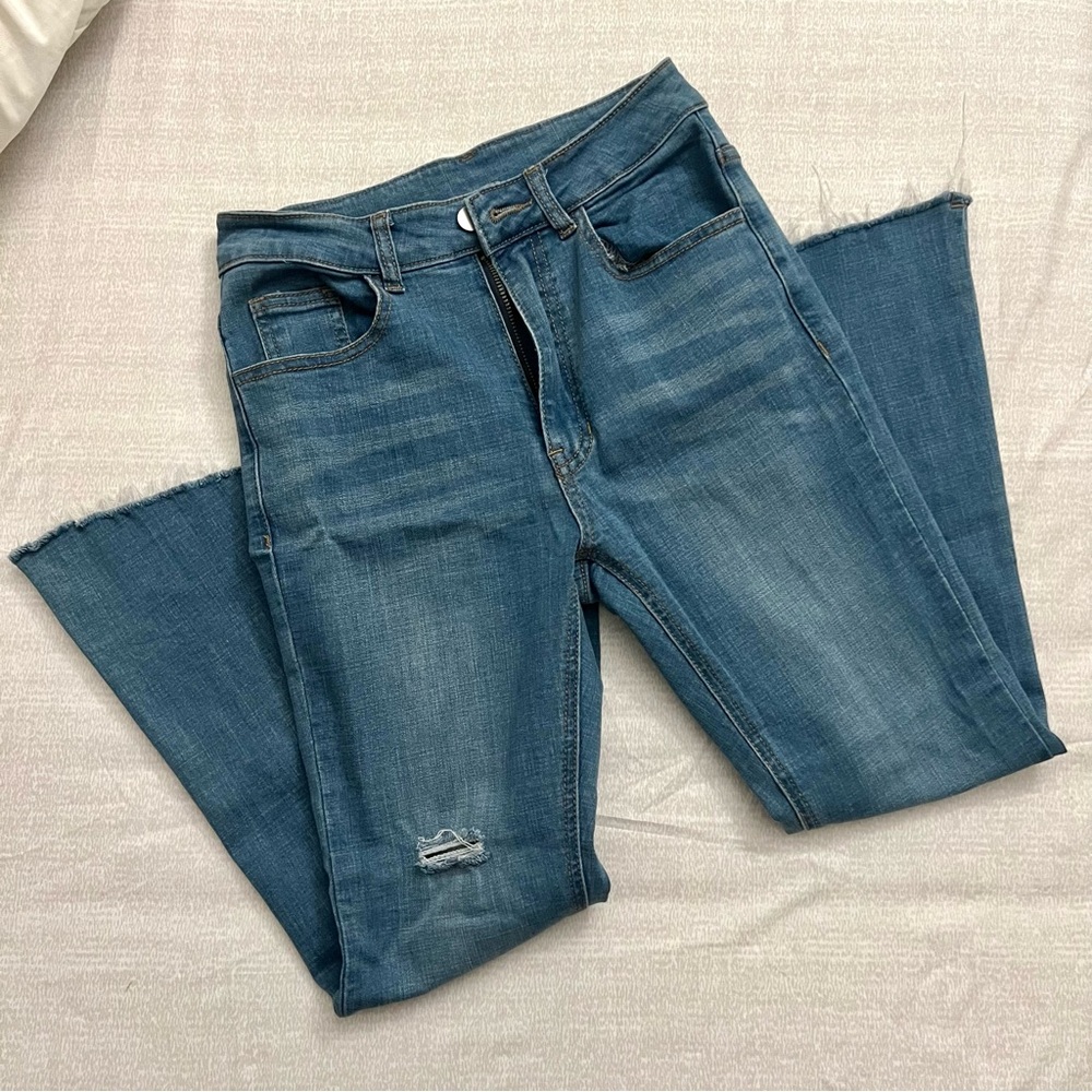 Flared jeans